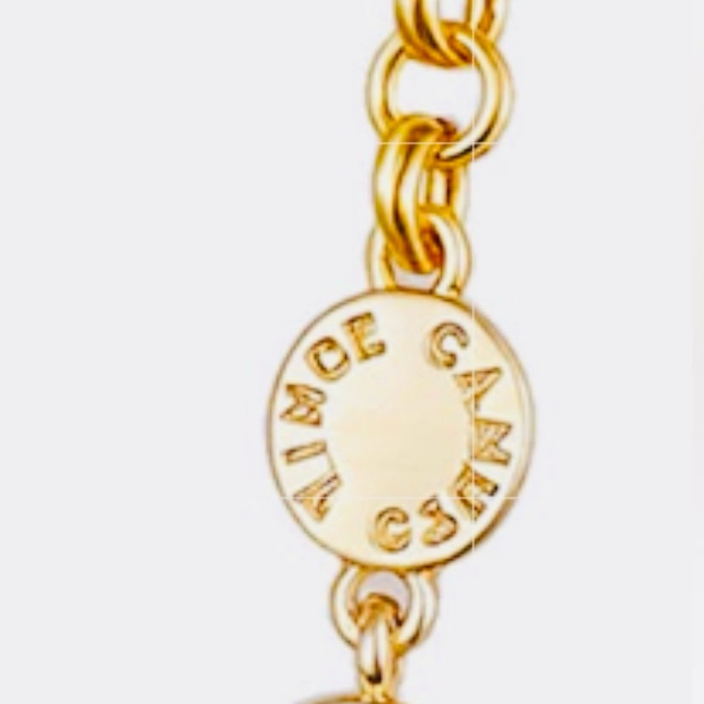 Vince Camuto Bezel Necklace NWT - Picture 5 of 6